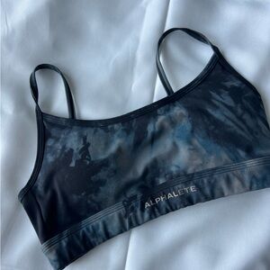 Alphalete tie for sports top